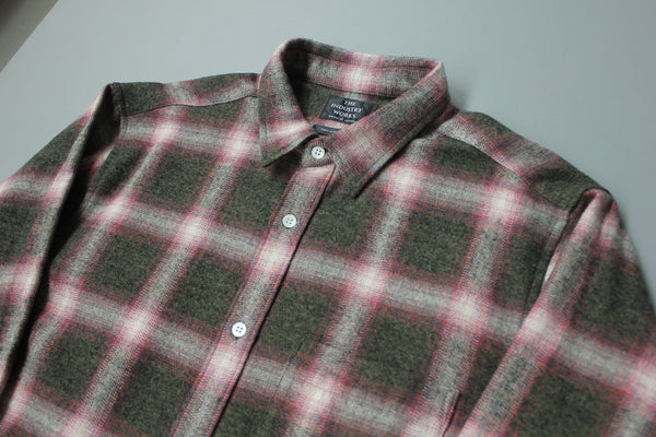 NEW☆No.309-310 HERRINGBONE CHECK FLANNEL SHIRT