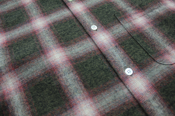 NEW☆No.309-310 HERRINGBONE CHECK FLANNEL SHIRT