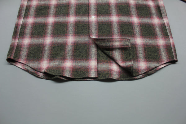 NEW☆No.309-310 HERRINGBONE CHECK FLANNEL SHIRT