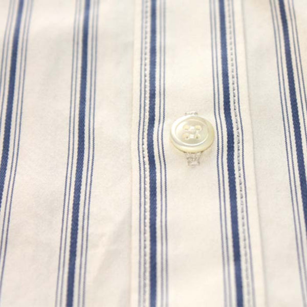 No.007 BUTTON DOWN STRIPE SHIRT