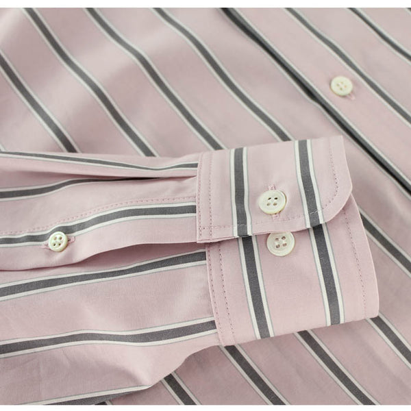 No.009 BUTTON DOWN STRIPE SHIRT