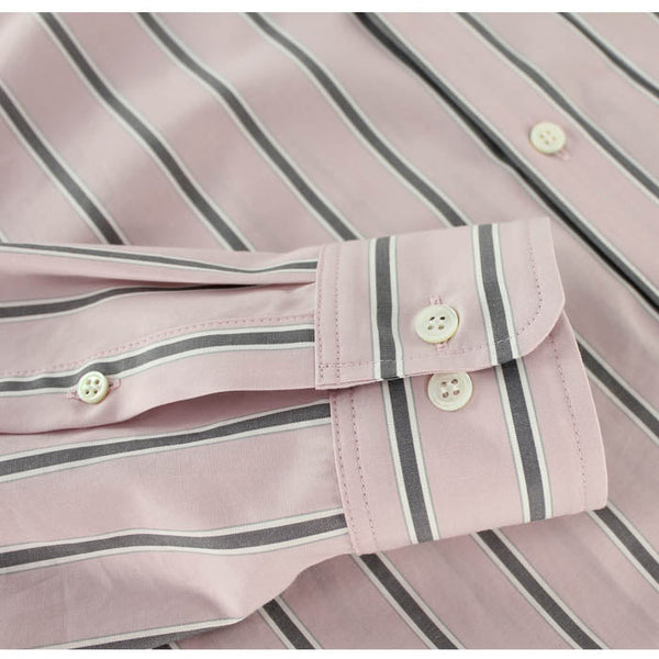 【Custom Order】No.009 BUTTON DOWN STRIPE SHIRT