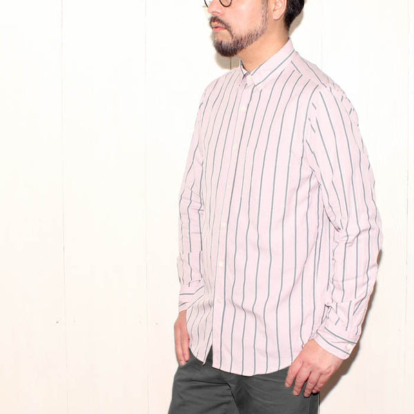 【Custom Order】No.009 BUTTON DOWN STRIPE SHIRT