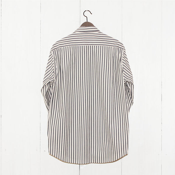 No.038 BUTTON DOWN STRIPE SHIRT