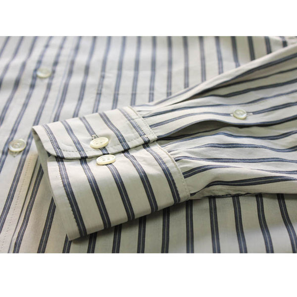 No.038 BUTTON DOWN STRIPE SHIRT