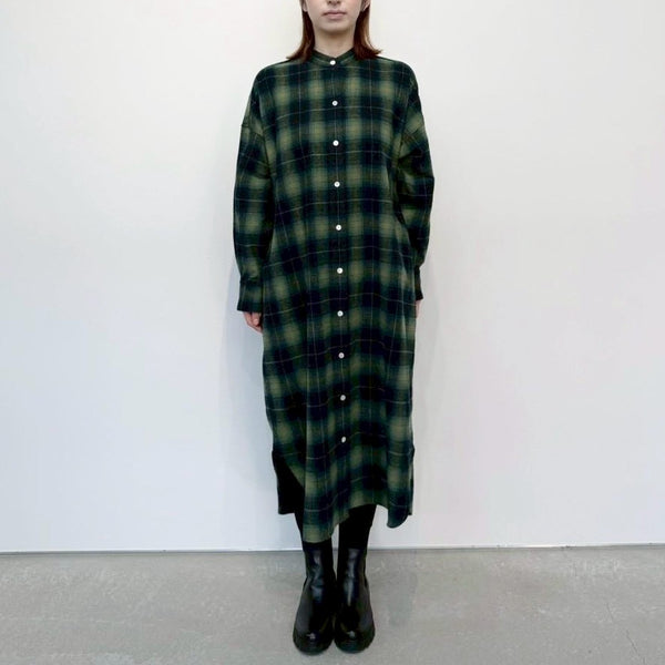 NEW☆No.W049 FLANNEL SHIRT DRESS