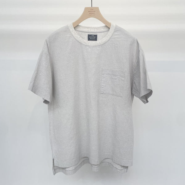 NEW☆No.241-243 COTTON-LINEN RIBBED SHIRT