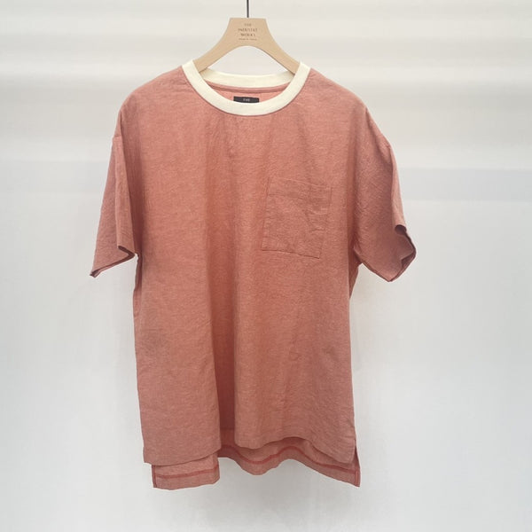NEW☆No.241-243 COTTON-LINEN RIBBED SHIRT