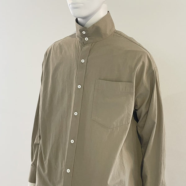 NEW☆No.271-272 HIGH COLLAR ORGANIC BROAD SHIRT
