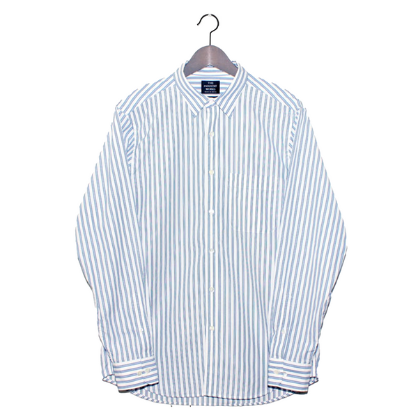 No.001 REGULAR COLLAR STRIPE SHIRT