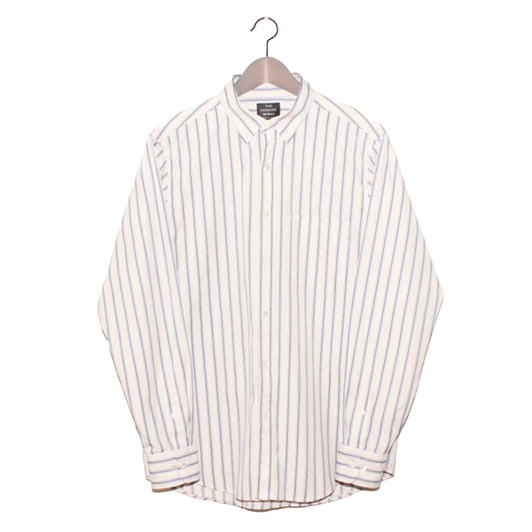 No.007 BUTTON DOWN STRIPE SHIRT