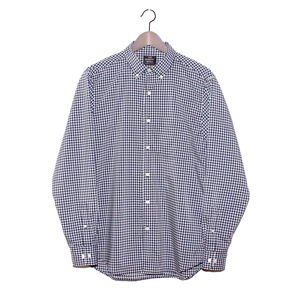 No.011 BUTTON DOWN GINGHAM SHIRT