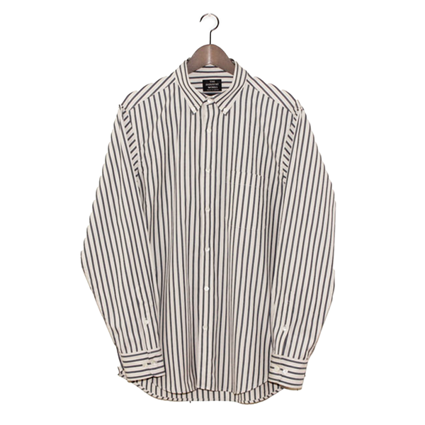 No.038 BUTTON DOWN STRIPE SHIRT