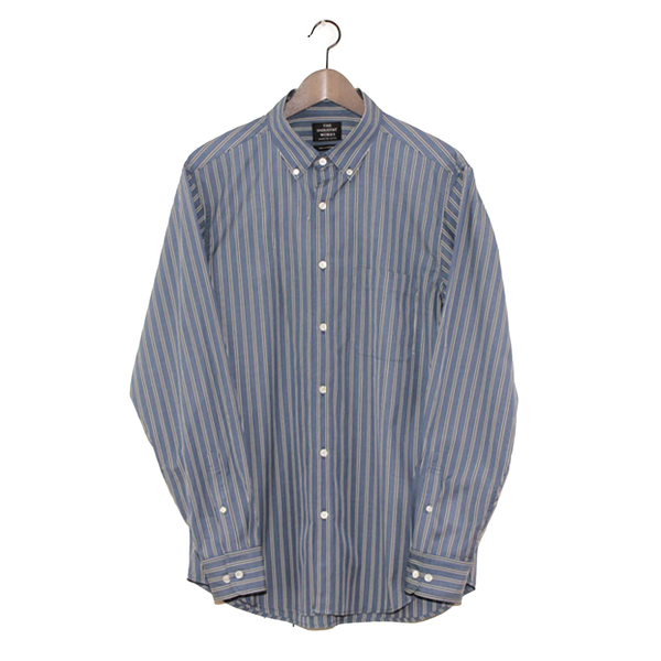 No.039 BUTTON DOWN STRIPE SHIRT