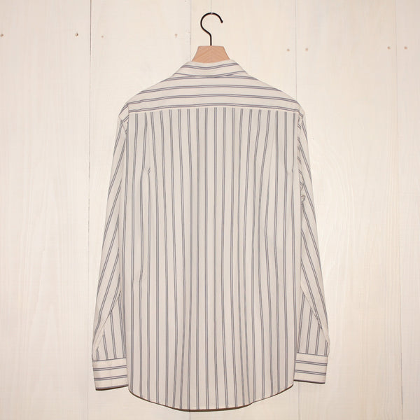 No.161 STRIPE REGULAR COLLAR SHIRT