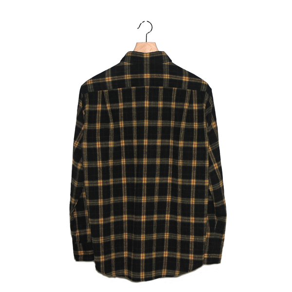 No.187-188 COMFORTABLE CHECK FLANNEL B/D SHIRT