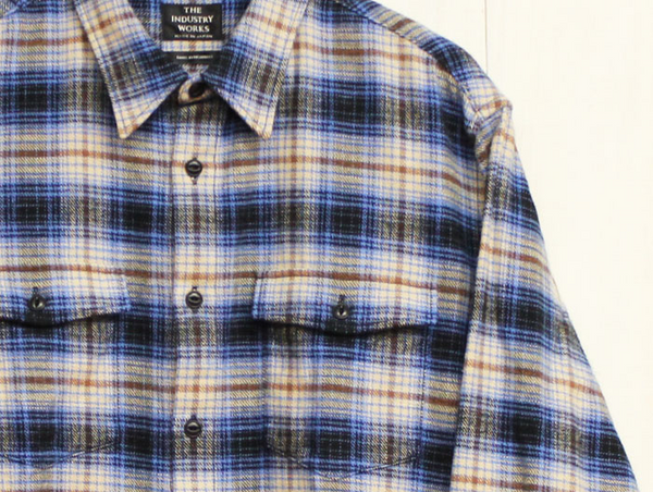 No.117 ORIGINAL CHECK HEAVY FLANNEL SHIRT I