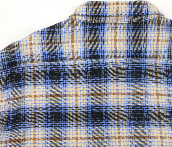 No.117 ORIGINAL CHECK HEAVY FLANNEL SHIRT I