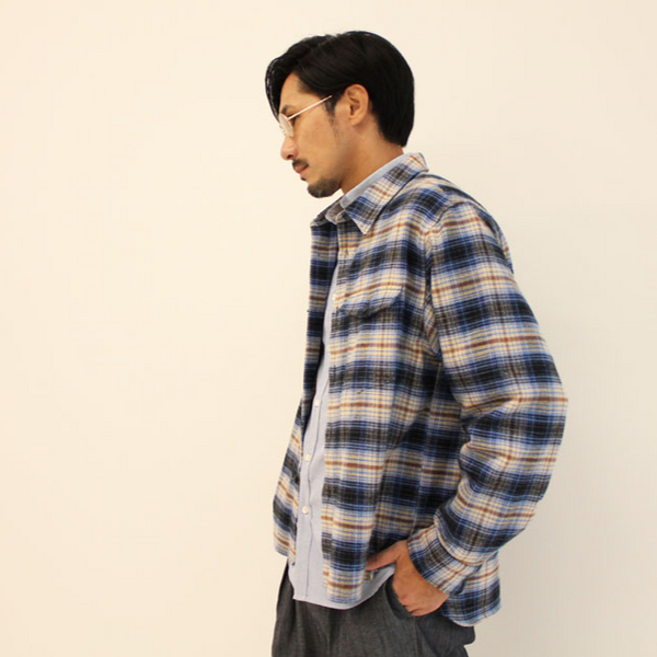 No.117 ORIGINAL CHECK HEAVY FLANNEL SHIRT I