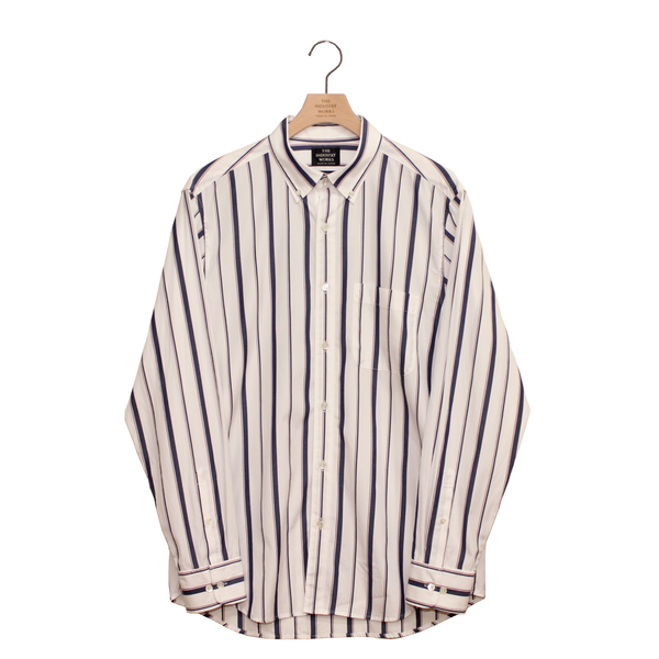 No.122-123 MULTI STRIPE BUTTON DOWN SHIRT