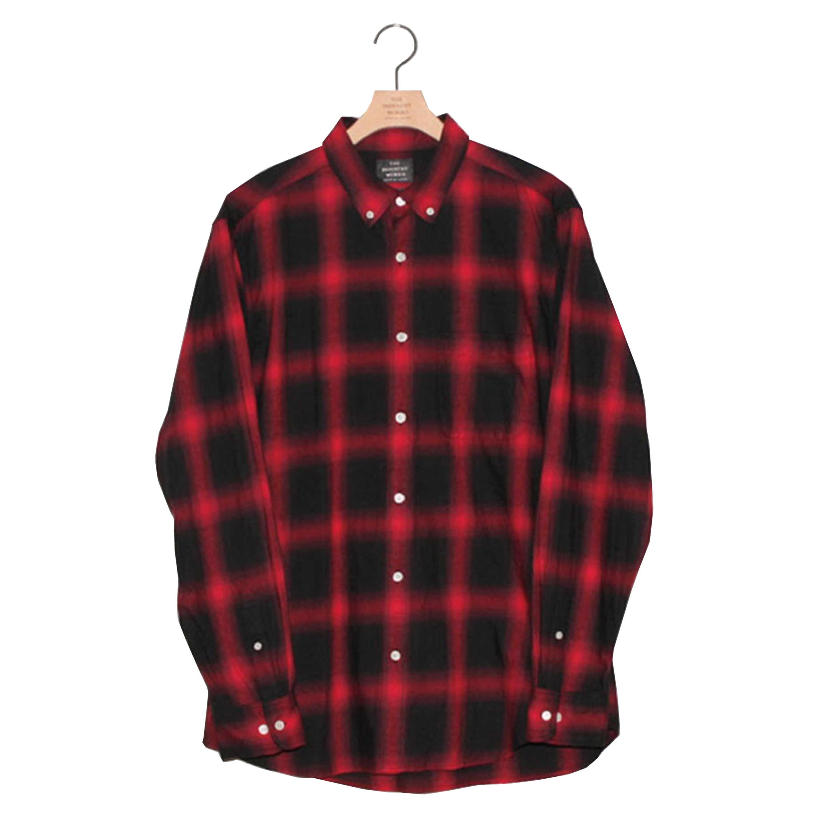 No.134-135 ORGANIC OMBRE CHECK SHIRT I – The Industry Works No.134-135 ORGANIC OMBRE CHECK SHIRT I – The Industry Works