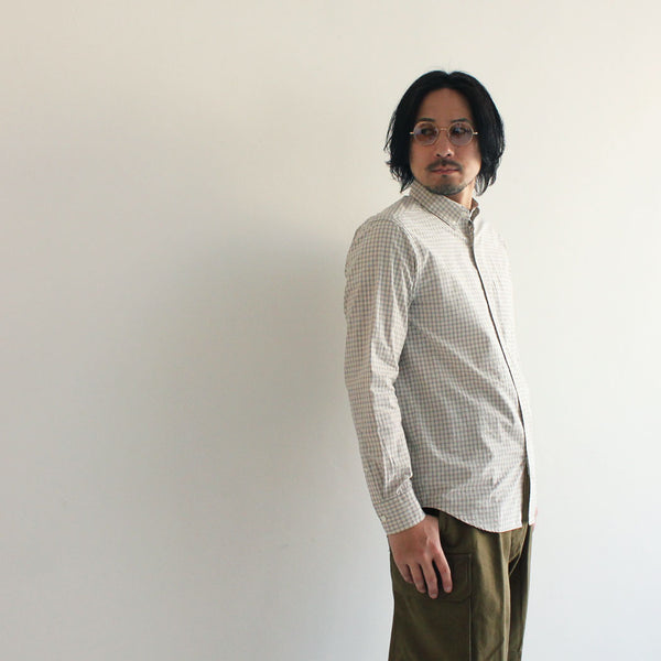 No.159-160 ORGANIC COTTON B/D SHIRT