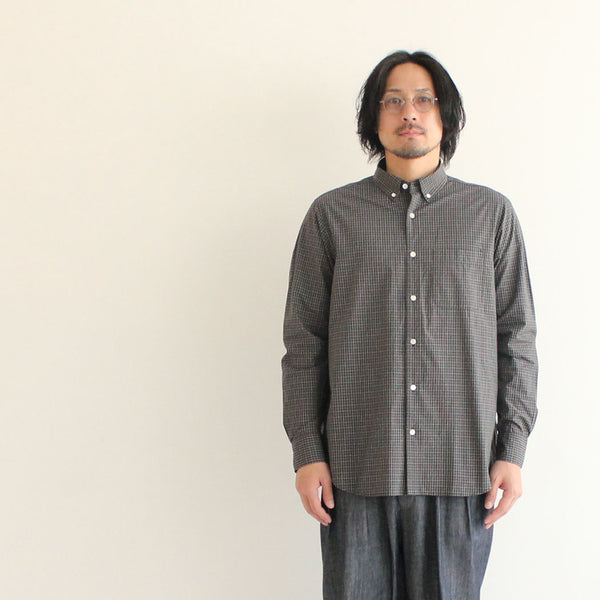 No.159-160 ORGANIC COTTON B/D SHIRT