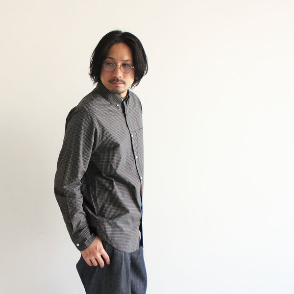 No.159-160 ORGANIC COTTON B/D SHIRT