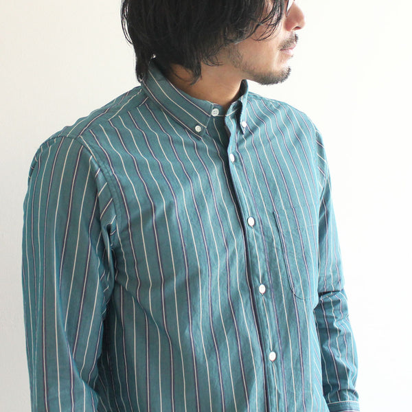 No.163 STRIPE B/D SHIRT