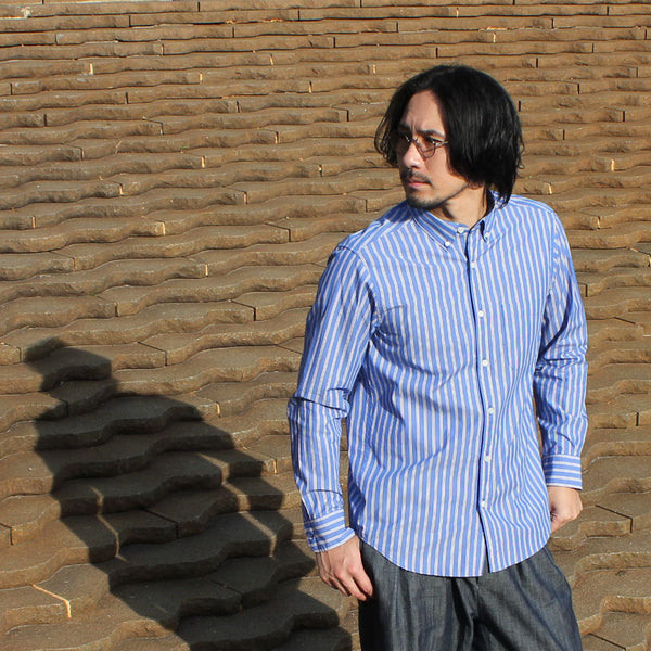 【Custom Order】No.155-156 STRIPE B/D SHIRT