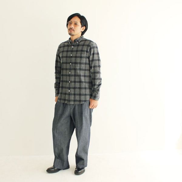 No.126-127 ハウスチェックフランネルシャツ