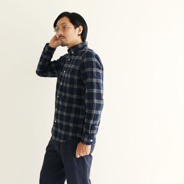 No.126-127 CONFORTABLE HOUSE CHECK FLANNEL SHIRT