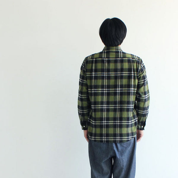 【カスタムオーダー】No.128 ビッグタータンチェックフランネルシャツ