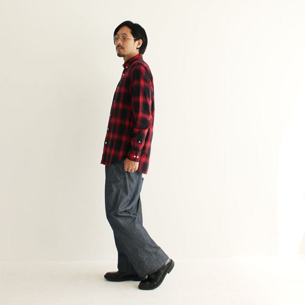 No.134-135 オーガニックオンブレチェックシャツ I