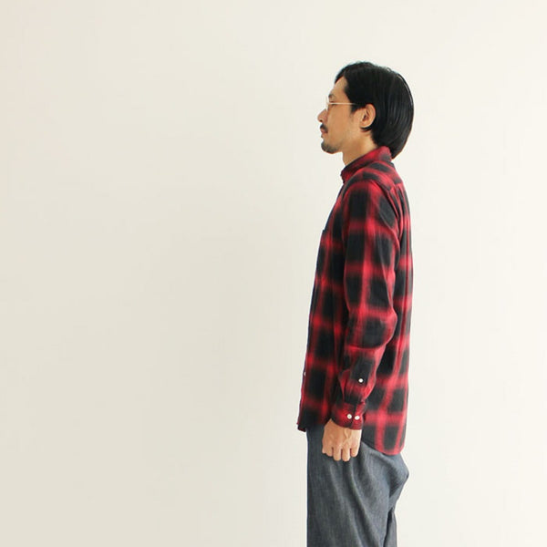 【Custom Order】ORGANIC OMBRE CHECK SHIRT I