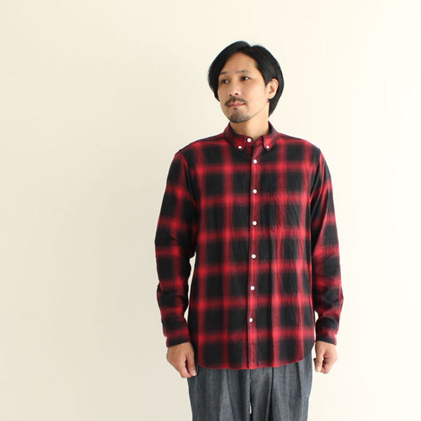 No.134-135 オーガニックオンブレチェックシャツ I