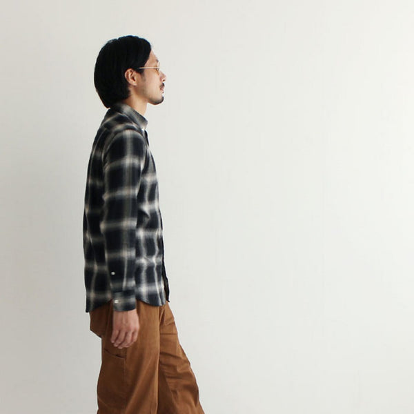 【Custom Order】ORGANIC OMBRE CHECK SHIRT I