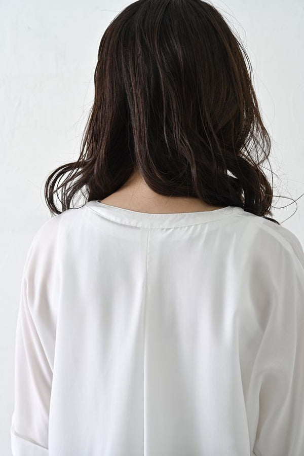 No.W027 100% TENCEL™ LYOCELL SKIPPER BLOUSE