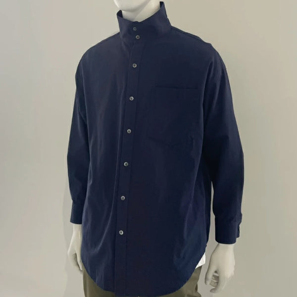 NEW☆No.271-272 HIGH COLLAR ORGANIC BROAD SHIRT