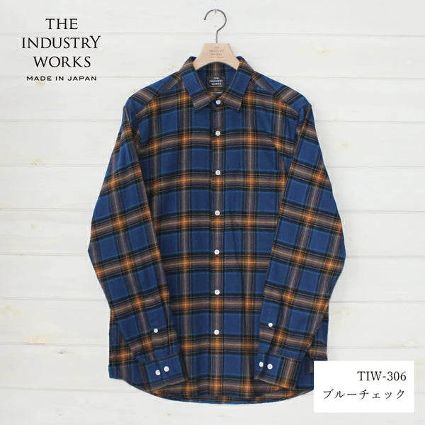 NEW☆No.306 ORGANIC COTTON FLANNEL CHECK SHIRT