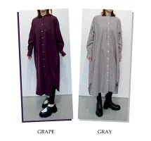 NEW☆No.W049 FLANNEL SHIRT DRESS